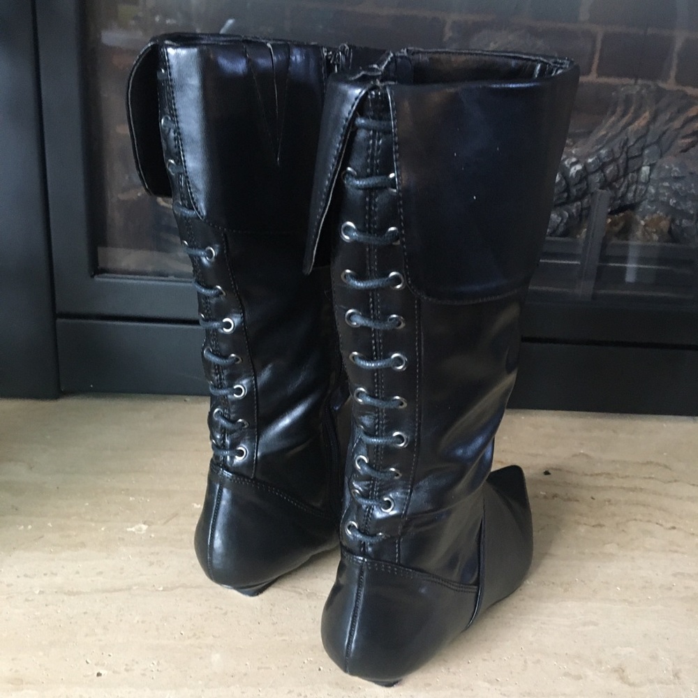 Black boots
